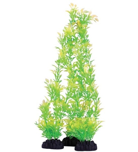 [407872-2] Hugo Kamishi Rose Leaf Aquarium Plant Décor - GREEN/30CM
