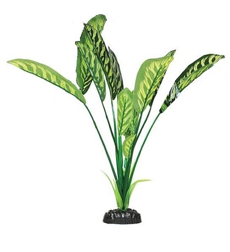 [407876-1] Hugo Kamishi Saggitaria Silk Aquarium Plant Décor - GREEN&YELLOW/40CM