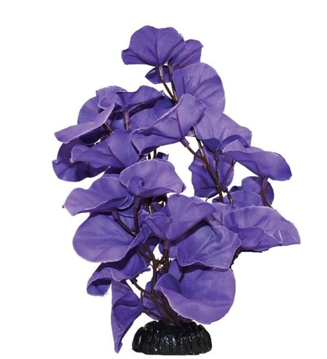 [407847-2] Hugo Kamishi Lily Silk Aquarium Plant Décor - PURPLE/40CM