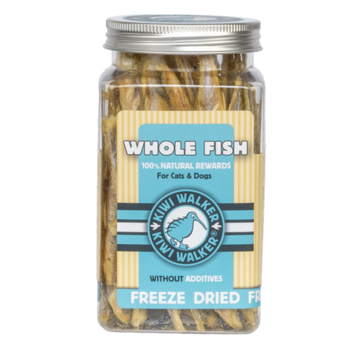 [106584-1] KIWI WALKER Freeze Dried Whole Fish Dogs&Cat Treats - 70G