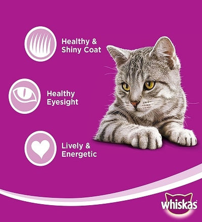 [101321-3] Whiskas Adult Chicken Dry Cat Food - 3KG