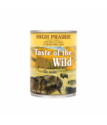 [4380] Taste of The Wild High Prairie Canine Recipe With Roasted Bison & Venison 390gm
