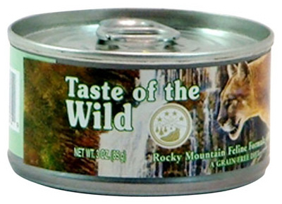 [206] Taste of The Wild Rocky Mountain Feline Recipe With Roasted Venison & Smoked Salmon 85gm
