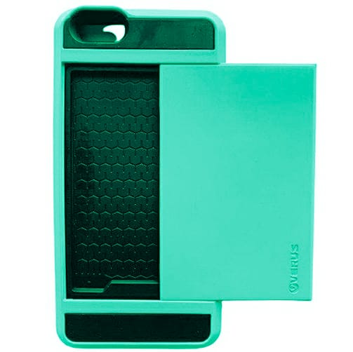 [VIP6S-MGRN] Verus Damda iPhone 6s Case Dual Layer Protective with Card Slot Mint Green