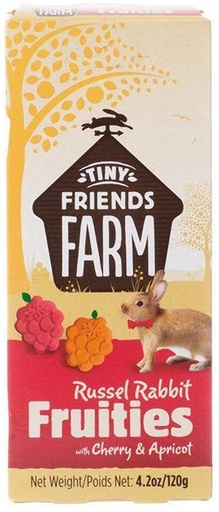 [2205493-120G] Tiny Friends Farm Russel Rabbit Fruities 4.2oz / 120gm