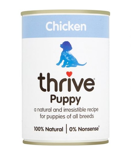 [300726-400G] Thrive Dog Wet Food Complete Puppy Chicken Wet Food Chicken Flavor 400gm