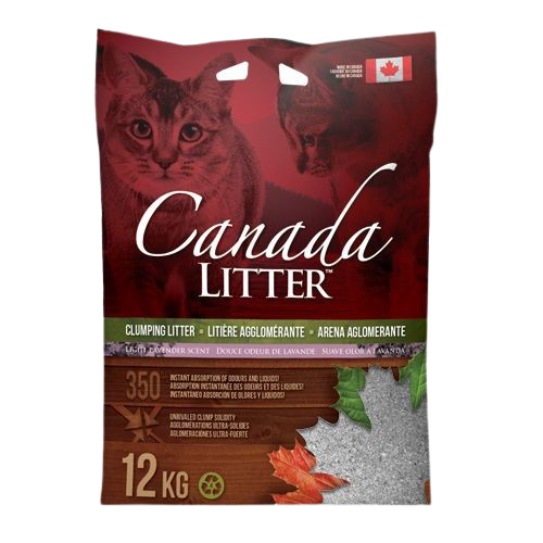 [603] Canada Scoopable Clumping Lavender Scented Cat Litter 18kg