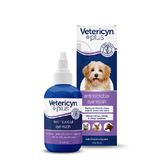 [1770] Vetericyn Plus Antimicrobial Eye Wash 3oz