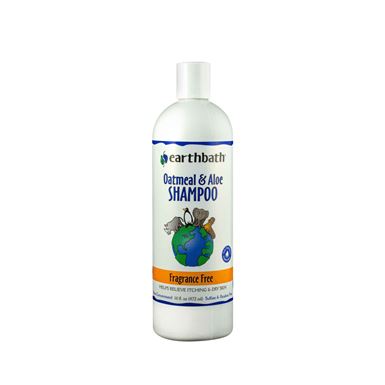 [912] Earthbath Oatmeal & Aloe Shampoo Fragrance Free 16oz