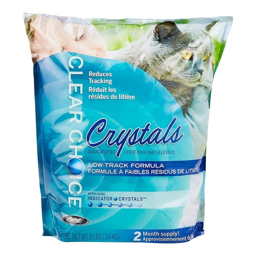 [613] Clear Choice Silica Crystal Cat LItter 7.6L / 3.6kg