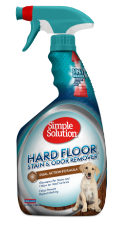 [1004] Simple Solution Hardfloor Stain & Odour Remover 32 oz