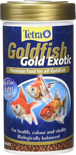 [T753129] Tetra Goldfish Gold Exotic 250ml / 80gm