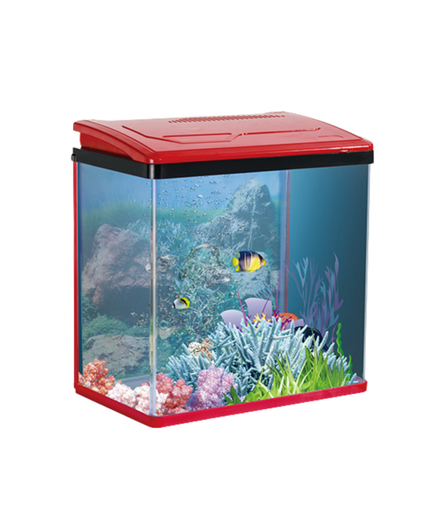[PY-240-RD] Karis Py-Series Aquarium 235 x 160 x 280mm Pink