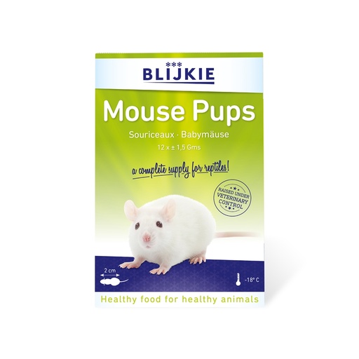 [BL501] Kiezebrink Frozen Mouse Pups Pinkies In Blister Pack 1.5gm