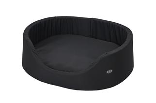 [KRS385383] Kruuse Buster Oval Bed Black 100cm