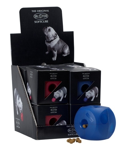 [KR274062] Kruuse Buster Soft Mini Cube Blue Feeders