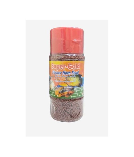 [6938104002221] KW Zone Atlas Lohan Super Gold Flower Horn Floating Pellet Food 100gm