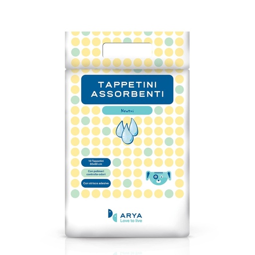 [LITRPCAR-CNTAP01] LindoCat Arya Absorbing Mats 60x60cm 10pack