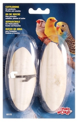 [HA82172] Hagen Living World Cuttlebone White Twinpack Small