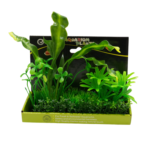 [YM-0204] Yusee Aquarium Decorations - Artificial Plant YM-0204 [Height:15cm]