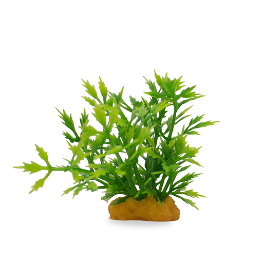 [70602B-3] Yusee Aquarium Decorations - Artificial Plant 70602B-3 [Height:3"]