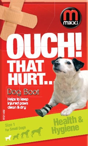 [MI6121432] Mikki Dog Boot Size 1