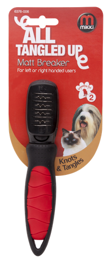 [MI6376006] Mikki Matt Breaker Grooming Medium Long Hair Cats Knots and Tangles Remover