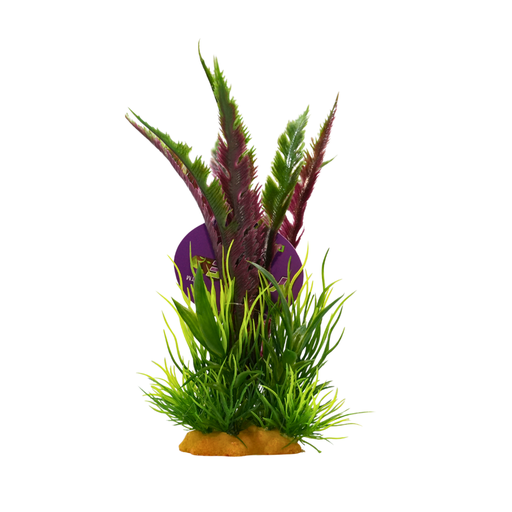 [YS-70105-8] Yusee Aquarium Decorations - Artificial Plant YS-70105-8 [Height:8"]