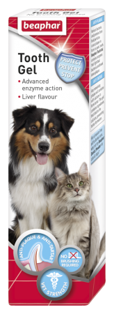 [BE17323] Beaphar Liver Flavour Tooth Gel for Dogs & Cats 100gm