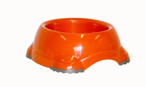 [5412087000296] Moderna Smarty Plastic Non Slip Pet Food Bowl Orange XL 2200ml