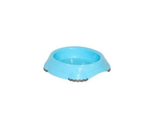[5412087000258] Moderna Smarty Plastic Non-Slip Pet Food Bowl 735ml, Fun Blue Colour