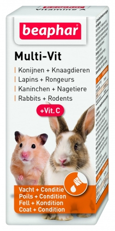 [BE13676] Beaphar Multi Vitamin Liquid for Small Animals 20ml