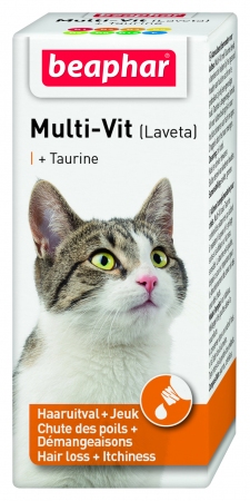 [BE12498] Beaphar Multi Vitamin Liquid with Taurine for Cat 50ml