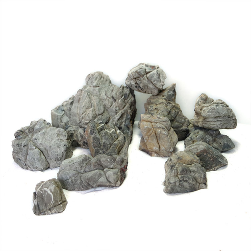 [MJDRA-1-053] SV Aquarium Deco Rhino stone (Lichen-based Rock) Large, 20 kg / box