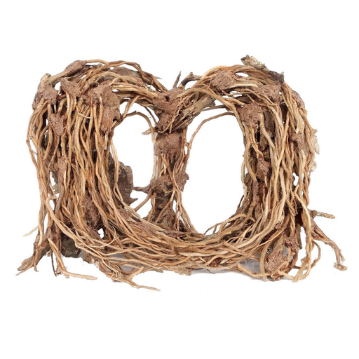 [MJDR08-17-KL] SV Aquarium Deco Heart Bonsai Wood Large
