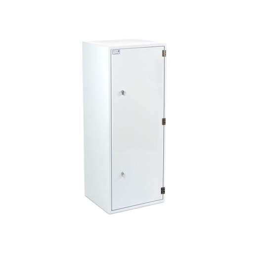 [BU115-496] Burtons Vet Clinic Controlled Drugs Cabinet 500Wx450Dx1250H MM Single Lock supplied with 2 Keys & ID Card, RH Door - Four Removable Shelves