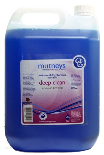 [MUB06016a] Mutneys Deep Clean Shampoo 5L