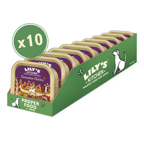 [BNDL101187-2] Lily's Kitchen Coronation Chicken Wet Dog Food 150G Pack of 10