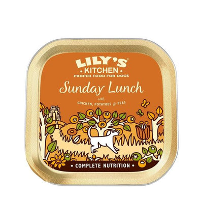 [BNDL101178-1] Lily's Kitchen Sunday Lunch Wet Dog Food Pack of 10
