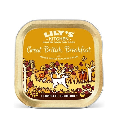 [BNDL101179-2] Lily's Kitchen Great British Breakfast Wet Dog Food 150G Pack of 10