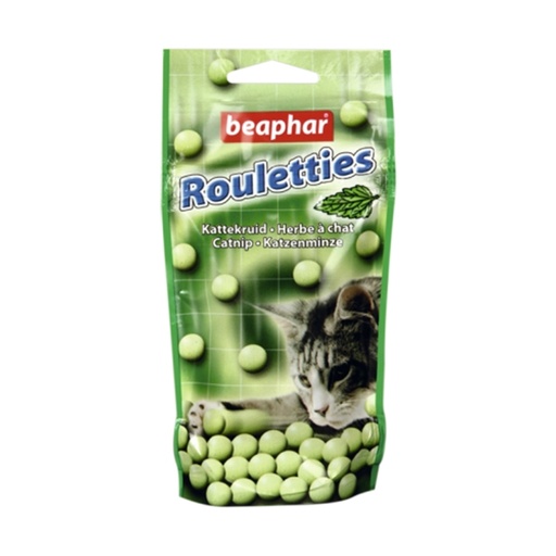 [BE10553] Beaphar Rouletties Catnip Pouch Cat Reward Health Treats 44.2gm 