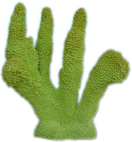 [NI-70A] Nature's Image Ni-70A Pocillopora Eydouxi Green 11x9x13 Inch. Pillar Coral Replica