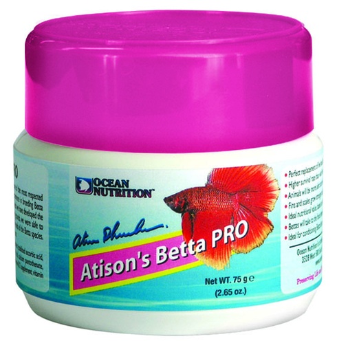 [OC1009315] Ocean Nutrition Atison's Betta Pro 75gm