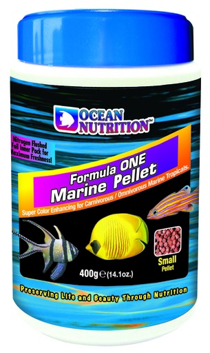 [OC1009224] Ocean Nutrition Formula 1 Marine Pellet Small 400gm