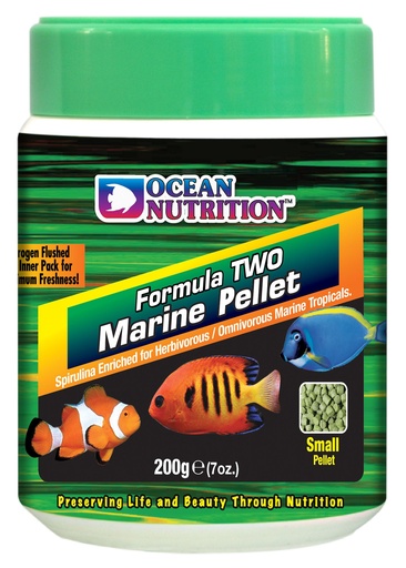 [OC1009242] Ocean Nutrition Formula 2 Marine Pellet Small 200gm