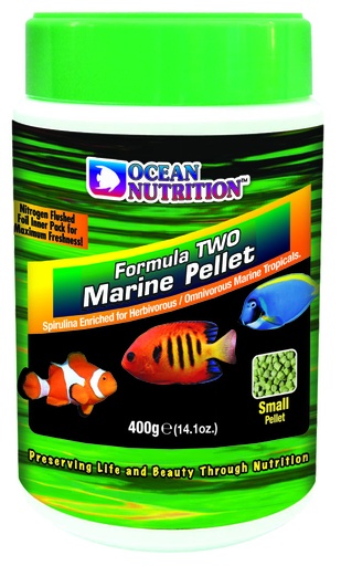 [OC1009244] Ocean Nutrition Formula 2 Marine Pellet Small 400gm