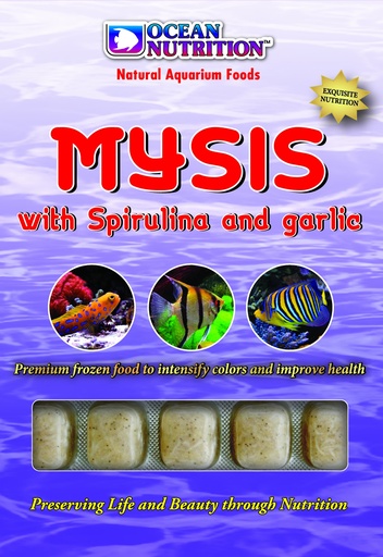 [OC1500040] Ocean Nutrition Mysis With Spirulina And Garlic 100gm