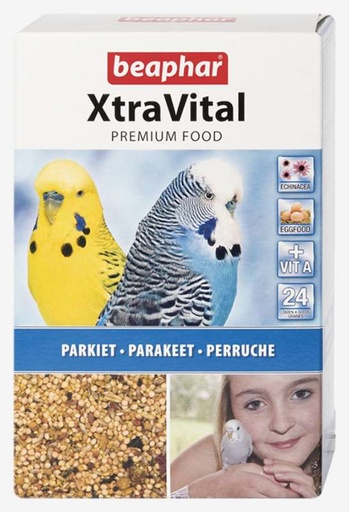[BE16302] Beaphar XtraVital Parakeet Feed 500gm