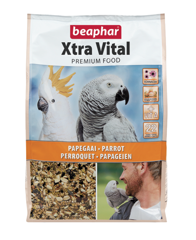 [BE11008] Beaphar Xtravital Parrot Feed 2.5kg