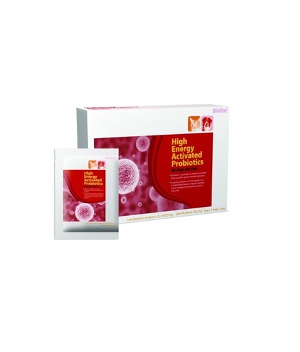 [6970117122299] Bioline Activated Probiotics for Dogs & Cats 25gm